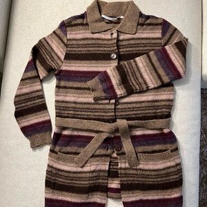 MON AMI PIERLOT wool design cardigan - Made in Japan